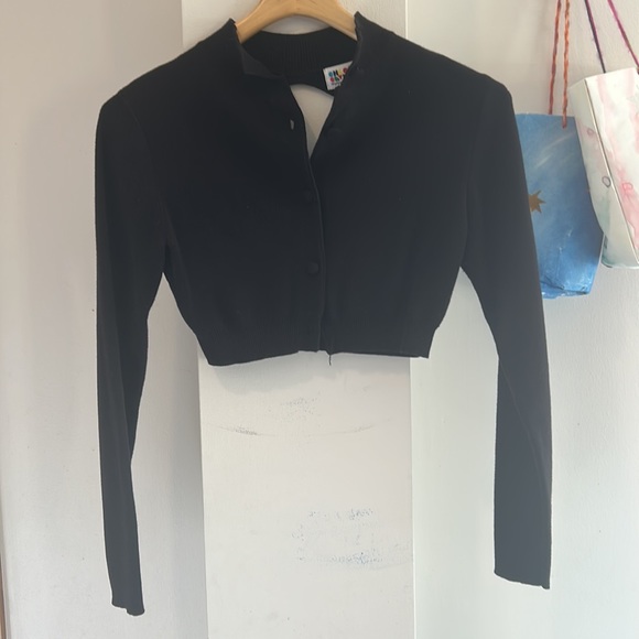 Chloe Sevigny for Opening Ceremony cropped cardigan - Picture 2 of 4